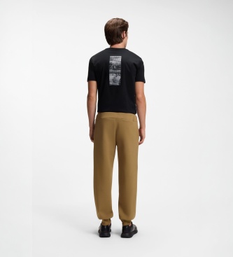 BOSS Calça jogger marrom