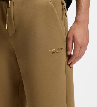 BOSS Calça jogger marrom