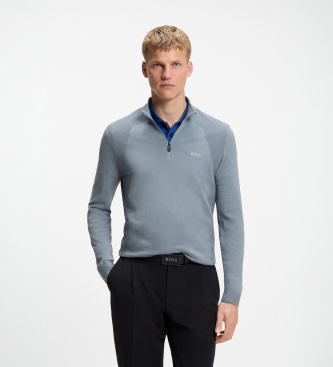 BOSS Jersey Momentum-Lite  azul