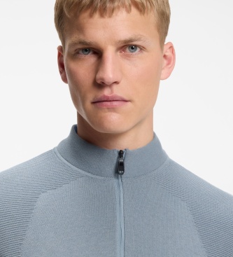 BOSS Jersey Momentum-Lite  azul
