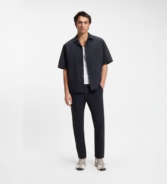 BOSS Camisa Lapisy Marinho