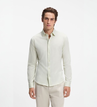 BOSS Camisa Mysoft verde claro