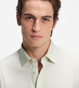 BOSS Camisa Mysoft verde claro