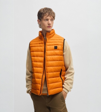 BOSS Gesteppte Weste Odeno2 orange