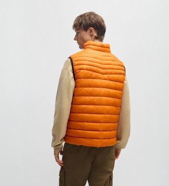 BOSS Gesteppte Weste Odeno2 orange