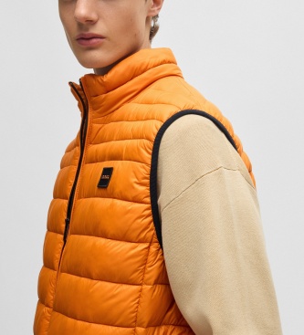BOSS Gesteppte Weste Odeno2 orange