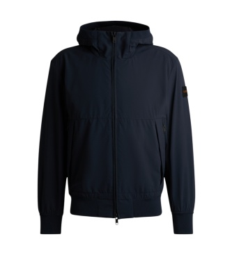 BOSS Oloco marine jacket with hood