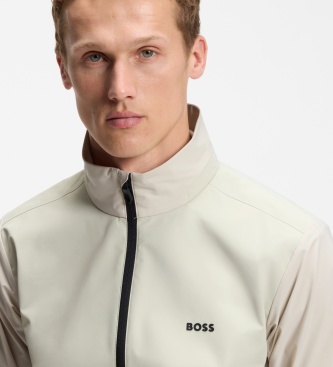BOSS Lysebeige swingjakke