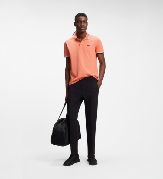 BOSS Polo Paddy laranja