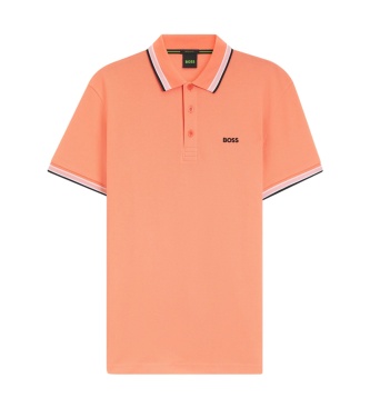 BOSS Polo Paddy laranja