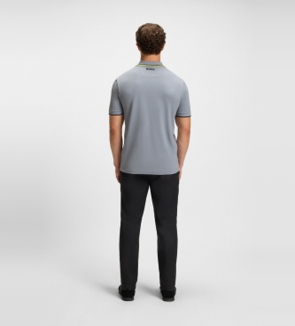 BOSS Polo Paddy Pro grå