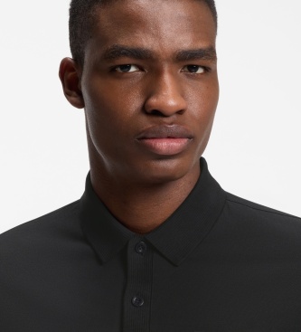 BOSS Polo Paddy Structure noir