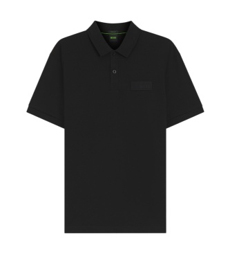 BOSS Polo Paddy Structure noir