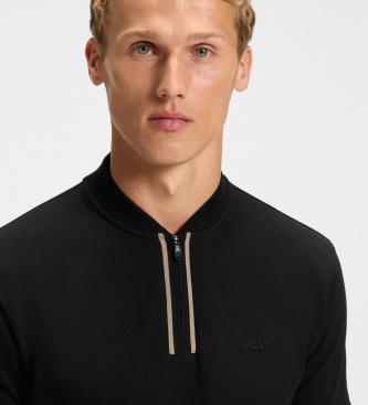 BOSS Polo Pariq preto