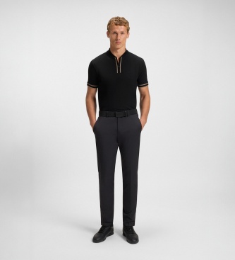 BOSS Polo Pariq preto