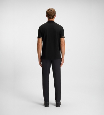 BOSS Polo Pariq preto
