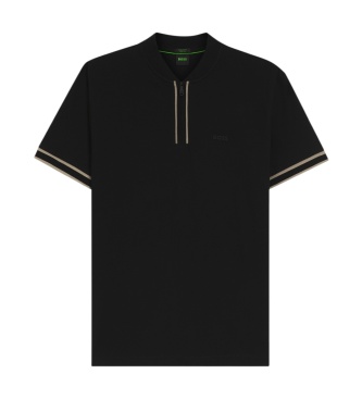 BOSS Polo Pariq preto