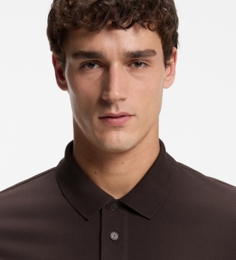 BOSS Polo Passenger marrom