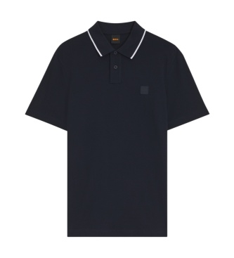 BOSS Koszulka polo Passerford w kolorze granatowym