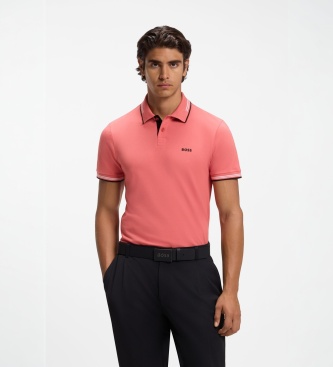 BOSS Roze Paul poloshirt