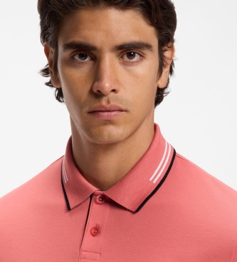 BOSS Roze Paul poloshirt