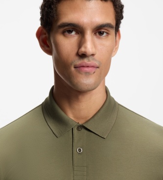 BOSS Zelena polo majica Paul