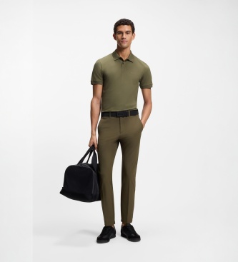 BOSS Zelena polo majica Paul