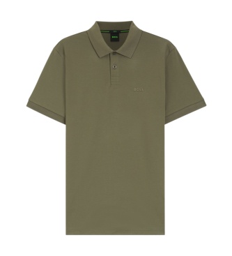 BOSS Zelena polo majica Paul