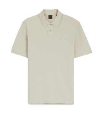 BOSS Polo Phoenix bege claro