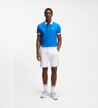 BOSS Polo Paddy azul