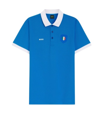 BOSS Polo Paddy azul