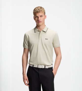 BOSS Polo Birdie Paule bege
