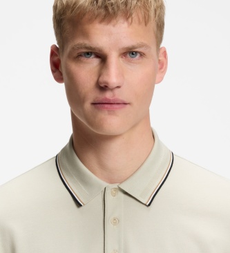BOSS Polo Birdie Paule bege