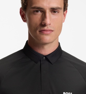 BOSS Polo Paddytech preto