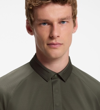 BOSS Polo Paddytech verde