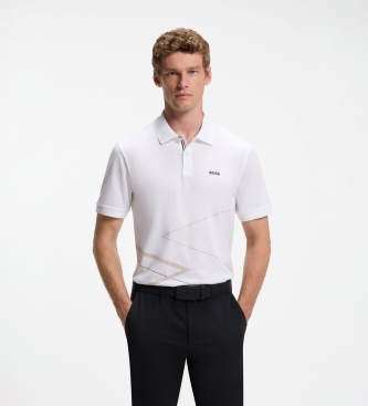 BOSS Polo Rank 3 branco