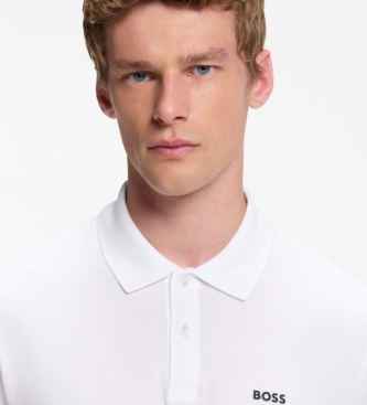BOSS Polo Rank 3 branco
