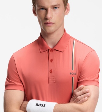 BOSS Jogo de Polo 3 laranja