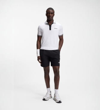 BOSS Polo Serve blanc