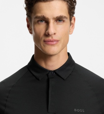 BOSS Polo Tour Wool preto