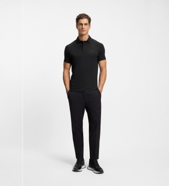 BOSS Polo Tour Wool preto