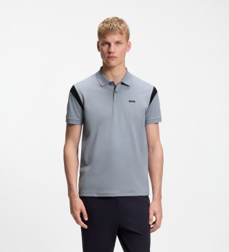 BOSS Polo Union Paddy Cinzento