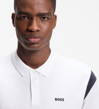 BOSS Polo Union branco