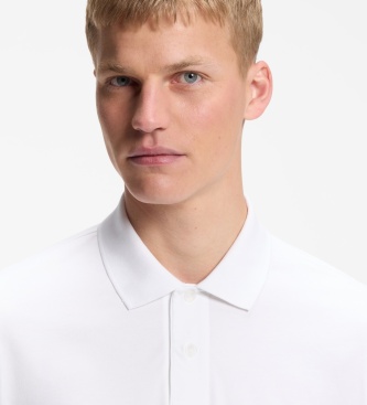 BOSS Polo Union Tape branco