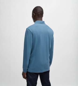 BOSS Polo Passerby azul