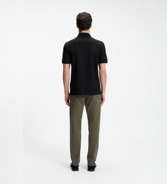 BOSS Czarne polo Phoenix