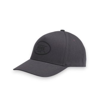BOSS Gorra Off-Course gris oscuro