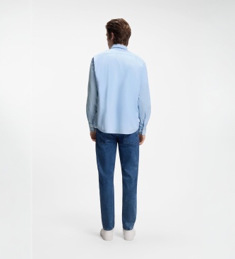 BOSS Camisa Relegant Azul Claro