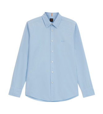 BOSS Camisa Relegant Azul Claro