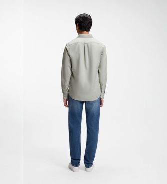 BOSS Camisa Rickert verde